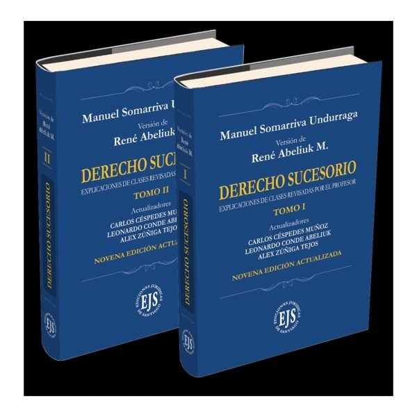 "DERECHO SUCESORIO". Manuel Somarriva Undurraga. Versión de René Abeliuk M.