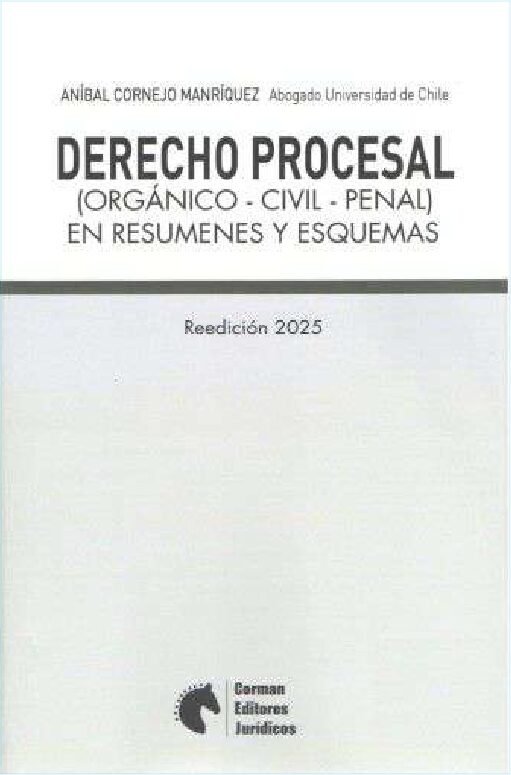 DERECHO PROCESAL (Orgánico, Civil, Penal) Resúmenes y Esquemas